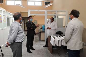 بازدید های مسئولان از بیمارستان ها و مراکز تابعه دانشگاه